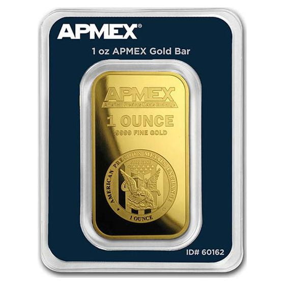 1 oz Gold Bar - APMEX