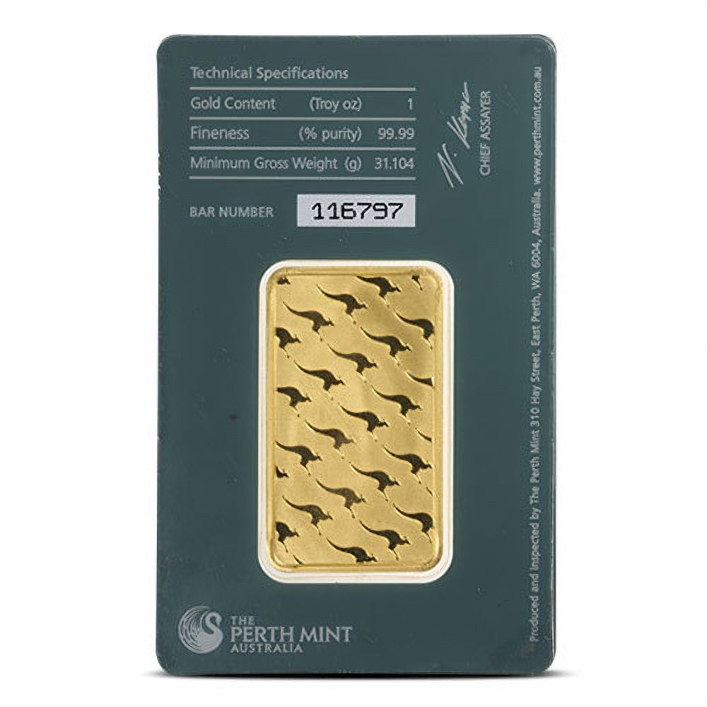1 oz Perth Mint Gold Bar (Classic Assay)
