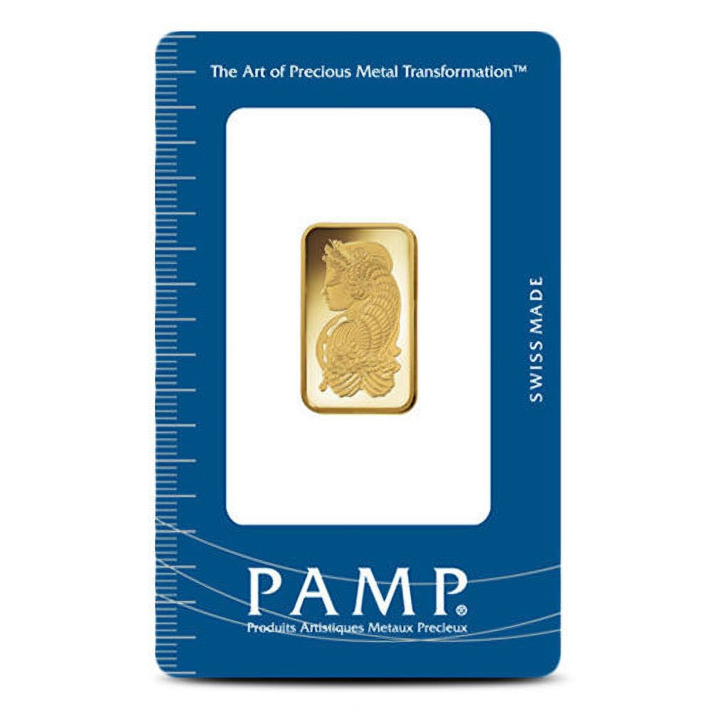 10 Gram PAMP Suisse Fortuna Gold Bar (New w/ Assay)
